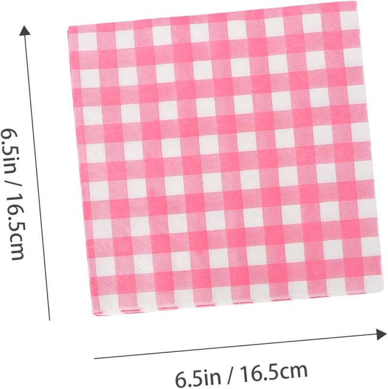 NOLITOY 80 قطعة مناديل ورقية مزخرفة للحفلات والفعاليات والنزهات والاحتفالات - Image 2